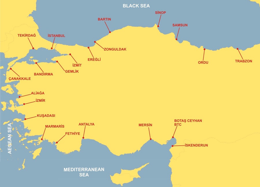 ANS CARGO  Turkish Ports